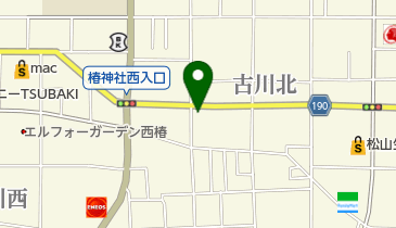 松山市役所 公民館 石井公民館 古川分館の地図画像