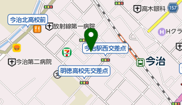 渡辺マッサージ治療院の地図画像