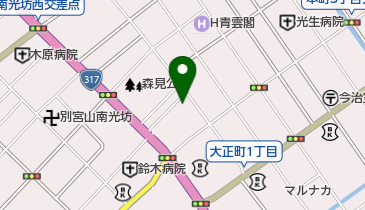 コーチャンカメラの地図画像