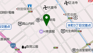 矢野タンス店の地図画像