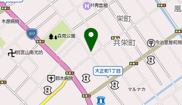 健康壱番館今治の地図画像