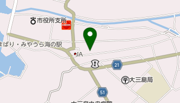 かどや商店の地図画像