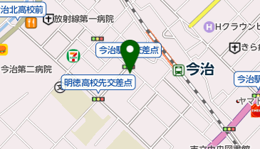 あいカラーサロンの地図画像