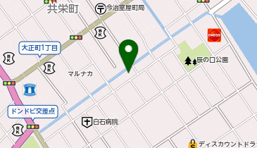 紫水化粧品店の地図画像