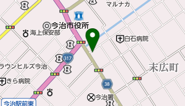 清水屋化粧品店の地図画像