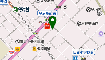 白石一酒屋の地図画像
