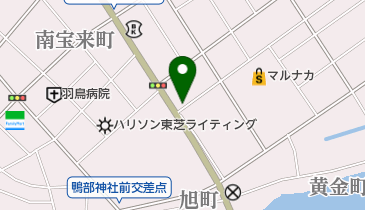 玉井サイクルの地図画像