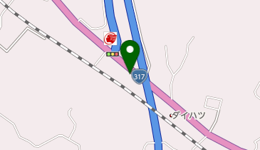 株式会社波方自動車の地図画像