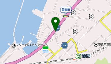 くるまやセルヴィスの地図画像