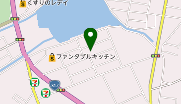 アサウミ寝具の地図画像