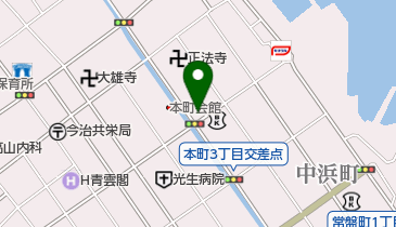 かなやふとん店の地図画像