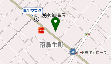 やの接骨院の地図画像