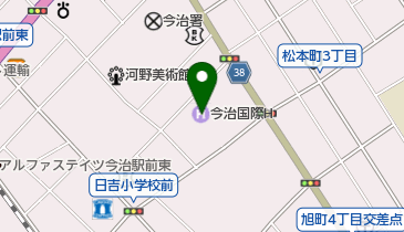 リエベ今治国際ホテル店の地図画像