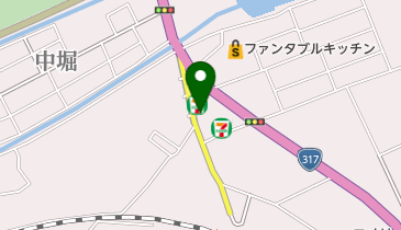 高部タクシーの地図画像