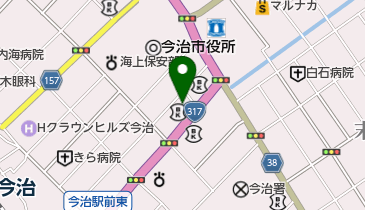 丸越時計店の地図画像