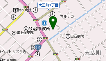 ヨシイ宝石メガネ店の地図画像