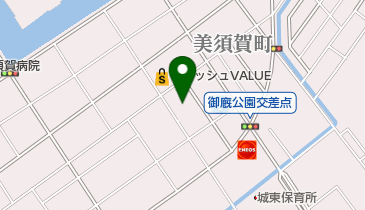 有限会社松繁塗装店の地図画像