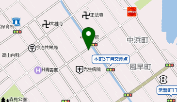 うさぎ堂はり灸治療院の地図画像