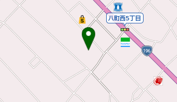 アフロ美容室の地図画像