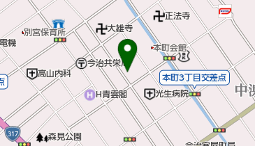 あゆみ美容院の地図画像