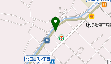 井上美容室の地図画像