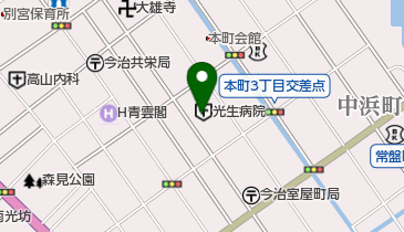 コンタクトメガネショップコウセイの地図画像