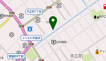 サンキメガネ今治店の地図画像