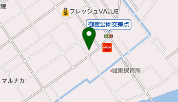 株式会社丸馬銘木の地図画像
