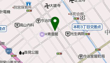 鴨頭薬局の地図画像