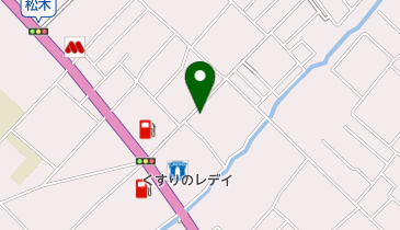 コスモ調剤薬局松木店の地図画像