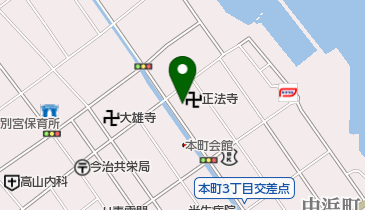 本町薬局の地図画像