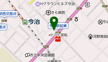 宝来温泉の地図画像