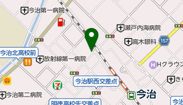 コイケ理容店の地図画像