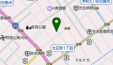 梁山泊 共栄町店の地図画像