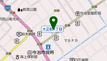 労働金庫今治支店の地図画像