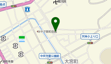 横一マッサージの地図画像