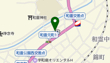 川添治療院の地図画像