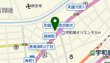 株式会社大阪屋の地図画像