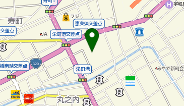 有限会社天下のヒゲ店の地図画像