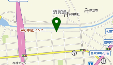 濱口整体療術院の地図画像