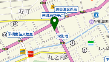 森岡金物の地図画像