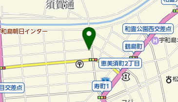 中田美容室の地図画像