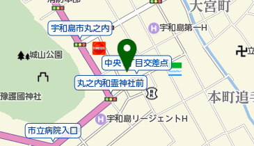 ひでや手芸店の地図画像