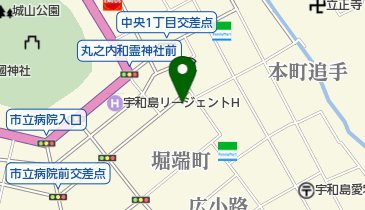 マルシン毛糸店の地図画像