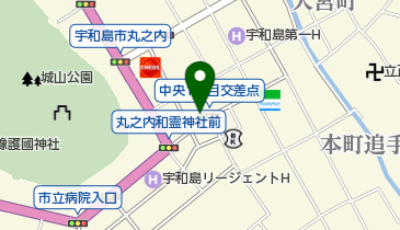 まきや化粧品店の地図画像