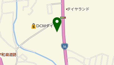 宇和島電装の地図画像