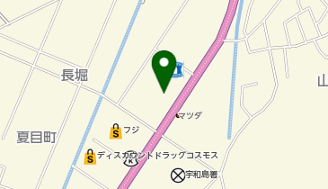 四国スバル株式会社宇和島店の地図画像