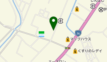 片岡ストアーの地図画像