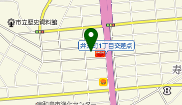 尾崎木材工業所の地図画像