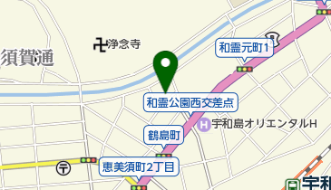 大川接骨院の地図画像